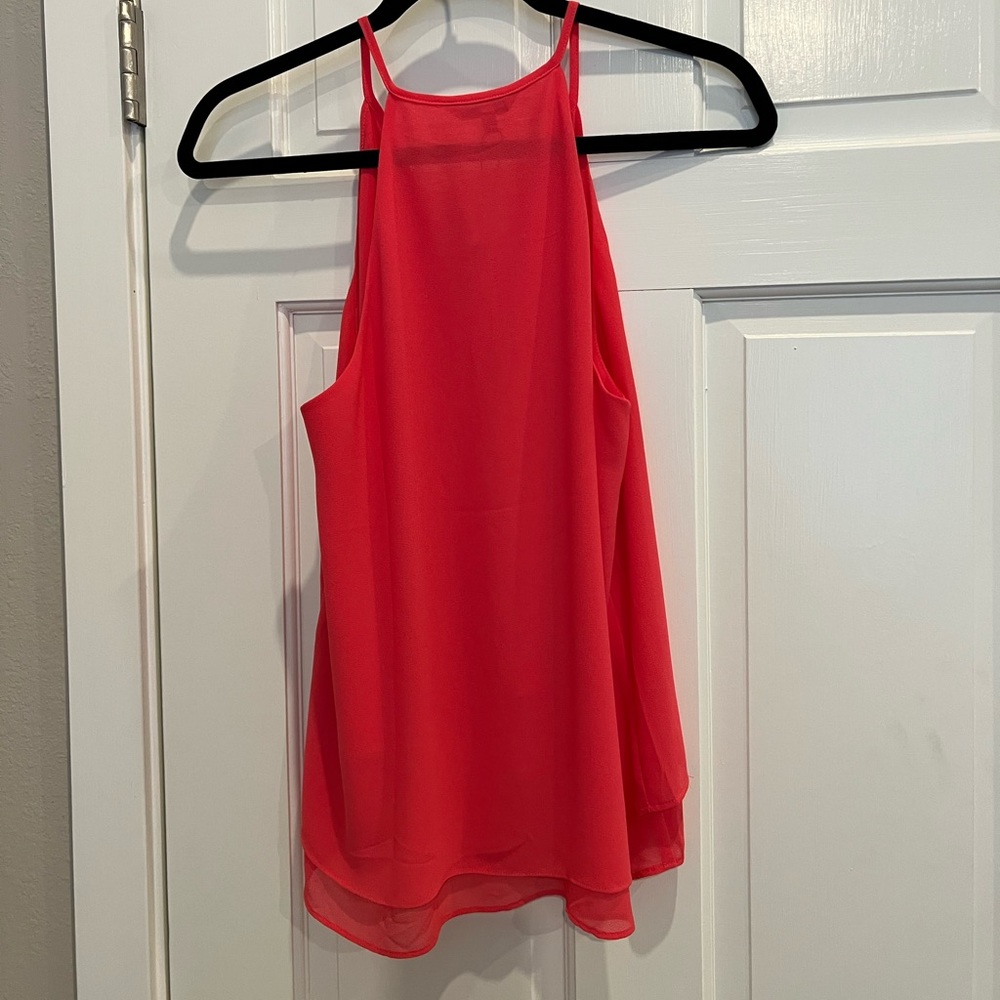 NWT poppy colored top